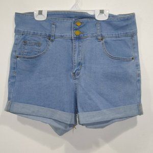 NWOT Women's Denim cut offs shorts Size XL